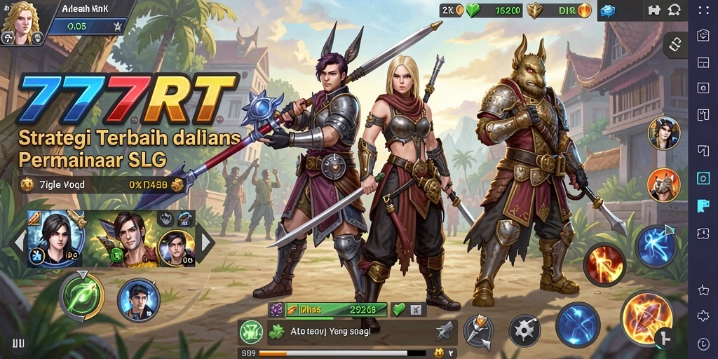 Tampilan gameplay seru dengan strategi mendalam di 777RT.