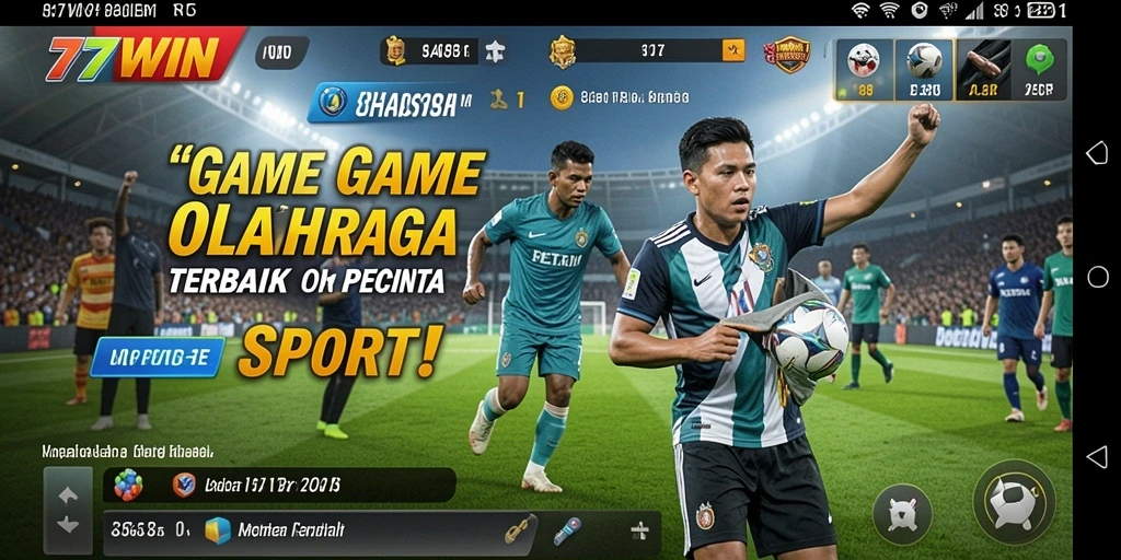 Tampilan gameplay <strong>77WIN</strong> yang menarik dan seru dalam olahraga.