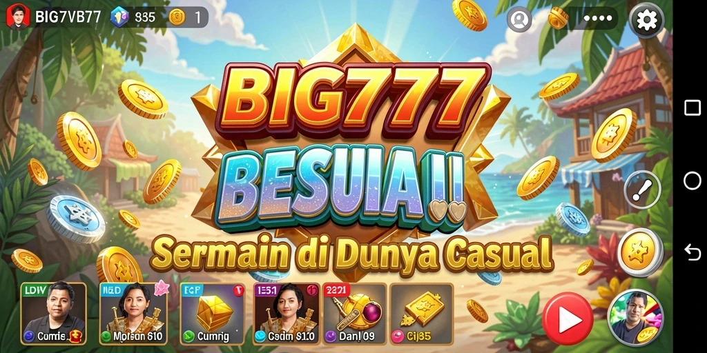 Screenshot gameplay BIG777 dengan visual menarik dan pengalaman bermain yang seru.