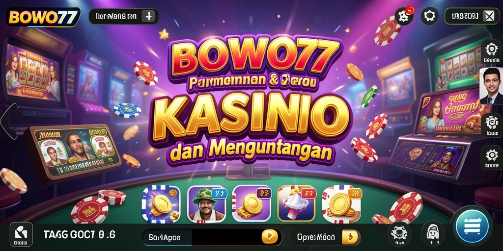 Tampilan gameplay BOWO77 yang menarik dan dinamis.