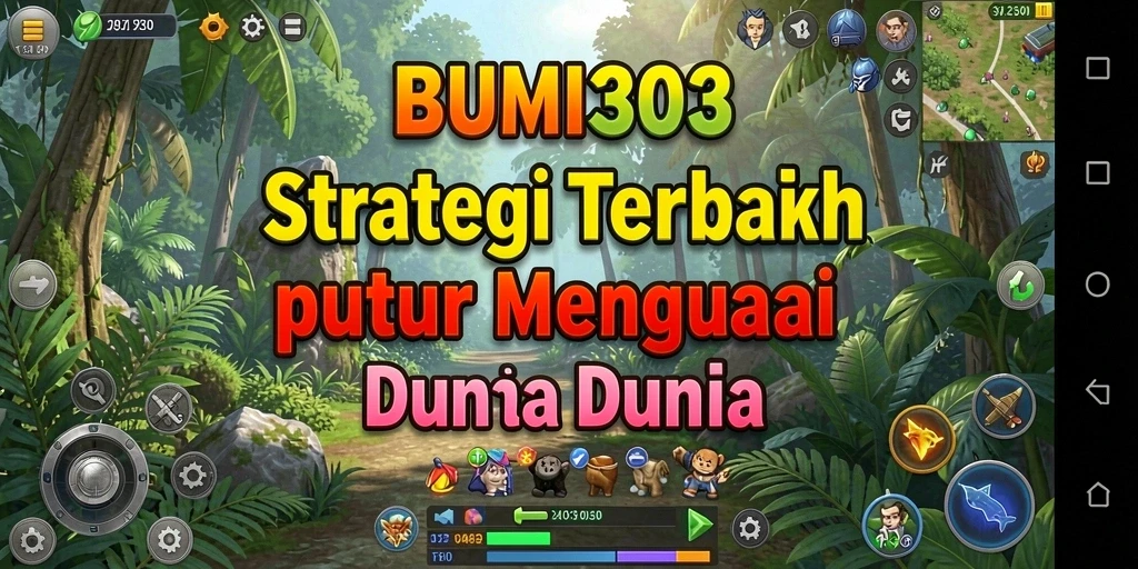 Tampilan gameplay BUMI303 yang memukau dan penuh strategi.