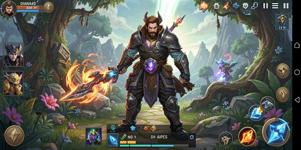 Tampilkan aksi mendebarkan dalam gameplay <strong>DIANA4D</strong> yang penuh tantangan.