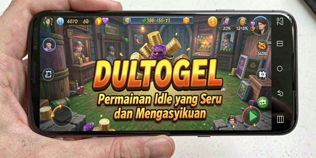 Screenshot DULTOGEL menampilkan gameplay Idle yang seru dan menarik.