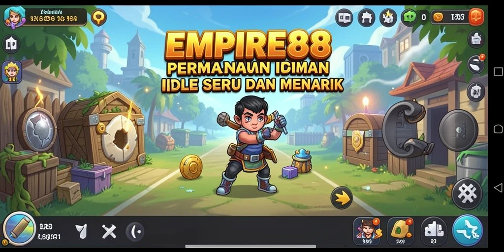 Tampilan gameplay menarik dari EMPIRE88 yang menunjukkan elemen Idle.