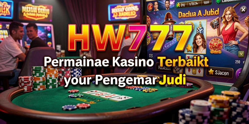Screenshot menampilkan gameplay seru dan mendebarkan di HW777.