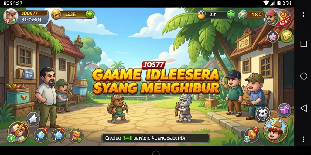 Tampilan gameplay JOS77 yang menarik dan mudah dimainkan.