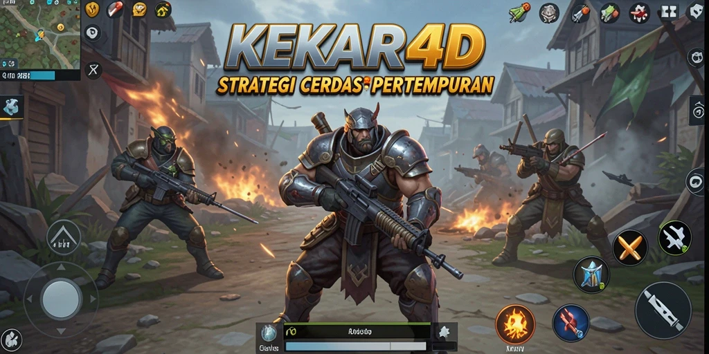 Tampilan gameplay yang strategis di KEKAR4D, menunjukkan pertarungan yang mendebarkan.