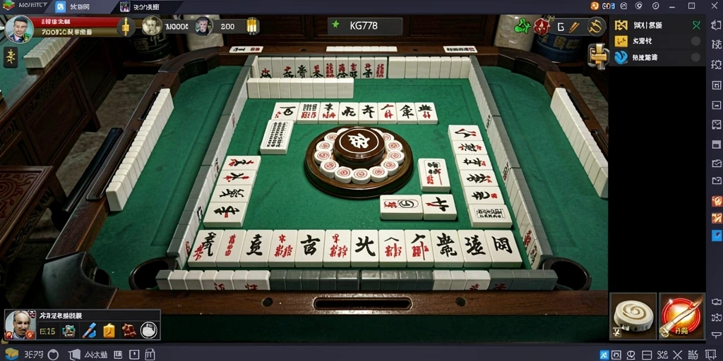 Tampilan gameplay KG778 yang menarik dan penuh aksi mahjong.