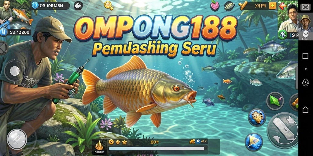 Gameplay OMPONG188 dengan visual memancing yang menakjubkan.