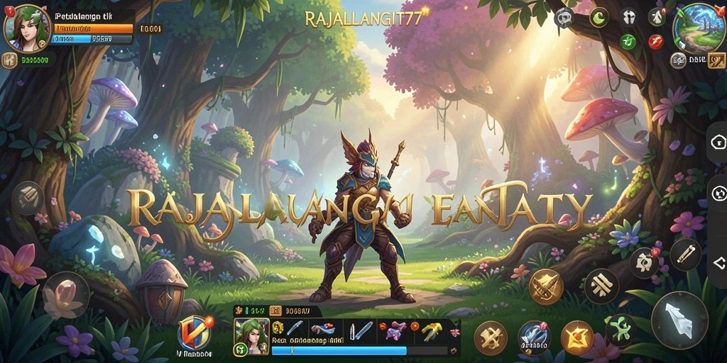 Tampilan gameplay RAJALANGIT77 yang mendebarkan dari dunia petualangan.