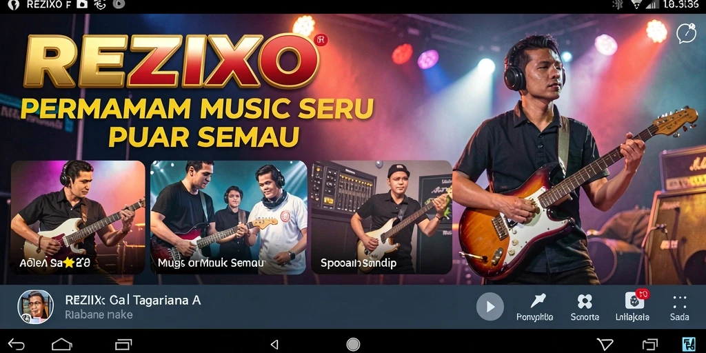 Tampilan menarik dari gameplay <strong>REZIXO</strong> yang menyenangkan.