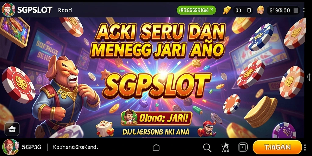 Gameplay menegangkan dan seru dalam SGPSLOT.
