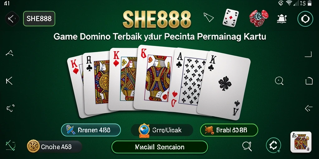 Gameplay seru dan interaktif dalam SHE888 dengan berbagai mode permainan Domino.